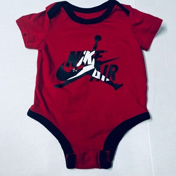 Air Jordan Bodysuits 1-6m And 1-9m EUC - Picture 2 of 6